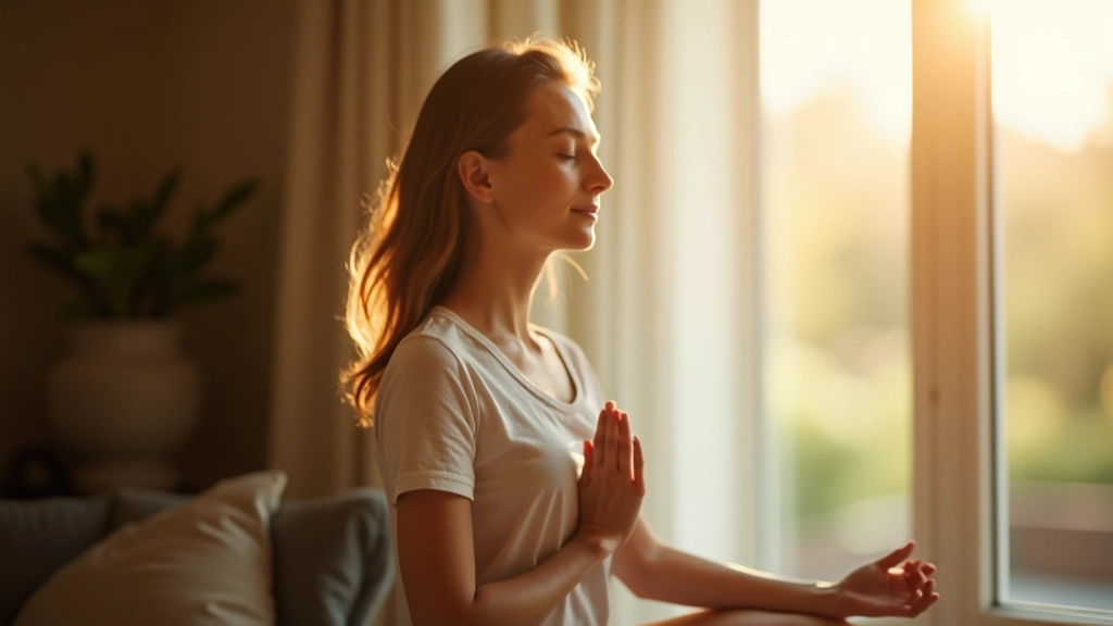 Iemand in een moment van rust en mindfulness, illustrerend het doel van emotioneel bewustzijn